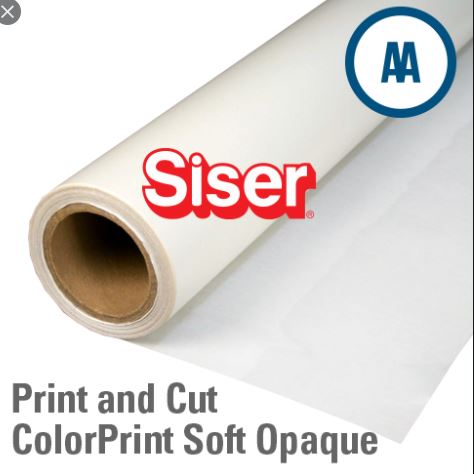 VINIL SISER TERMOTRANSFERIBLE DE IMPRESIÓN SOFT OPAQUE COLORPRINT 20 VINIL SISER TERMOTRANSFERIBLE DE IMPRESIÓN SOFT OPAQUE COLORPRINT 20