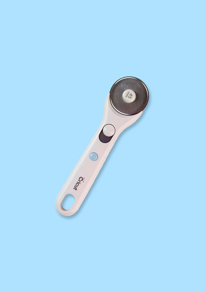 Cutter Rotatif Cricut 45 Mm — Pour Tissu Et Matériaux Créatifs, Lame En Acier Carbone