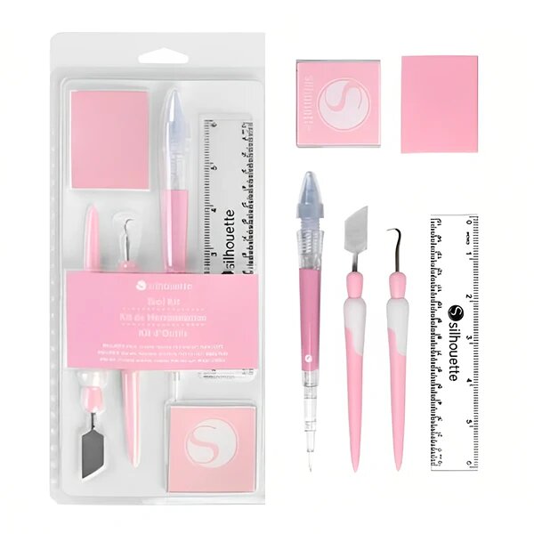 KIT DE HERRAMIENTAS BÁSICAS ROSADOO