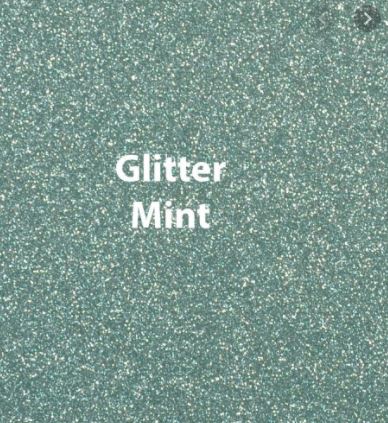 VINIL SISER TERMOTRANSFERIBLE GLITTER 12"*1 YD MENTA