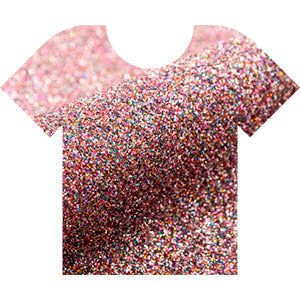 GLITTER CONFETTI ANCHO  20 " X 1YD