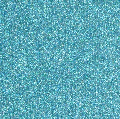 GLITTER AZUL SIRENA ANCHO  20 " X 1YD