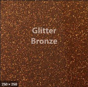 GLITTER BRONZE ANCHO  20 " X 1YD