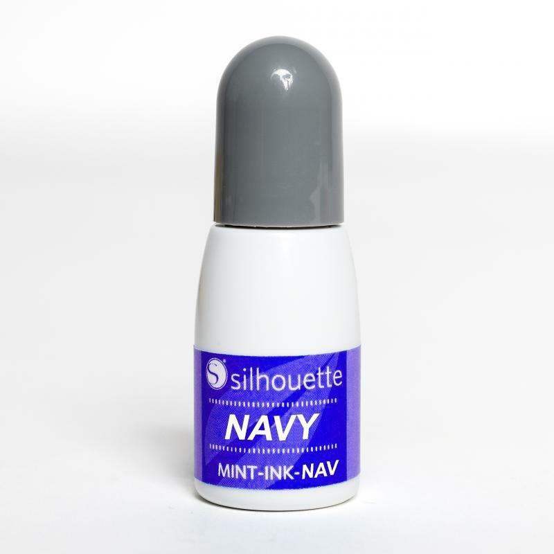 TINTA PARA SELLOS MINT SILHOUETTE - COLOR NAVY 5ML