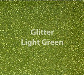 GLITTER VERDE NEON ANCHO  20 " X 1YD